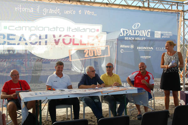 Presentazione campionato italiano assoluto beach volley